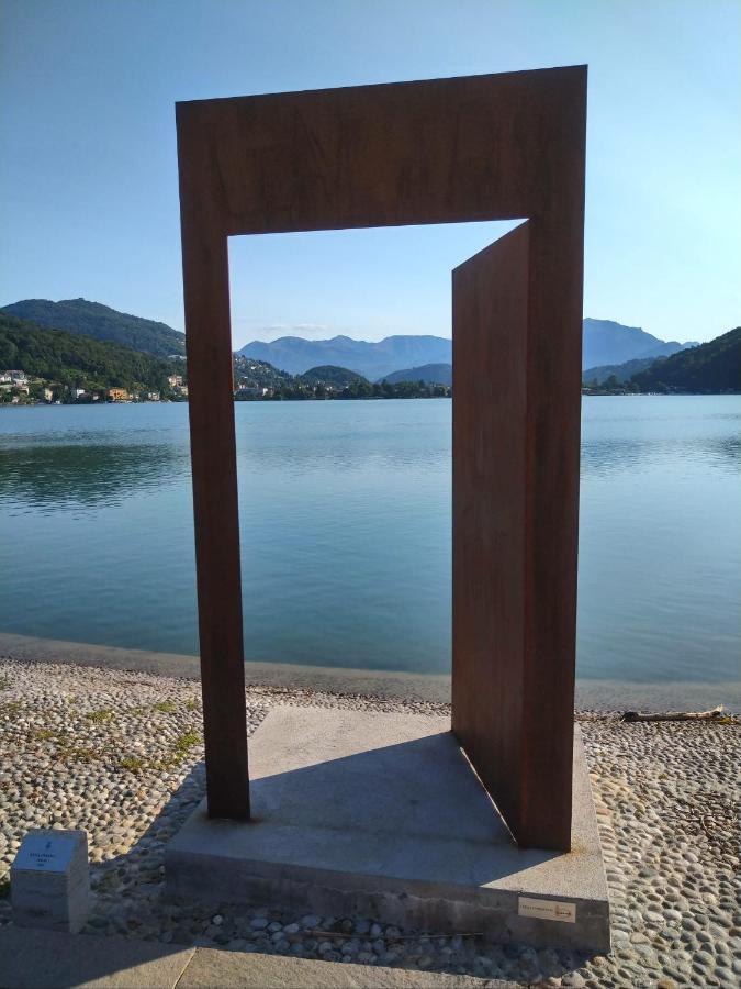 Casa Tiziana Villa Lavena Ponte Tresa Buitenkant foto